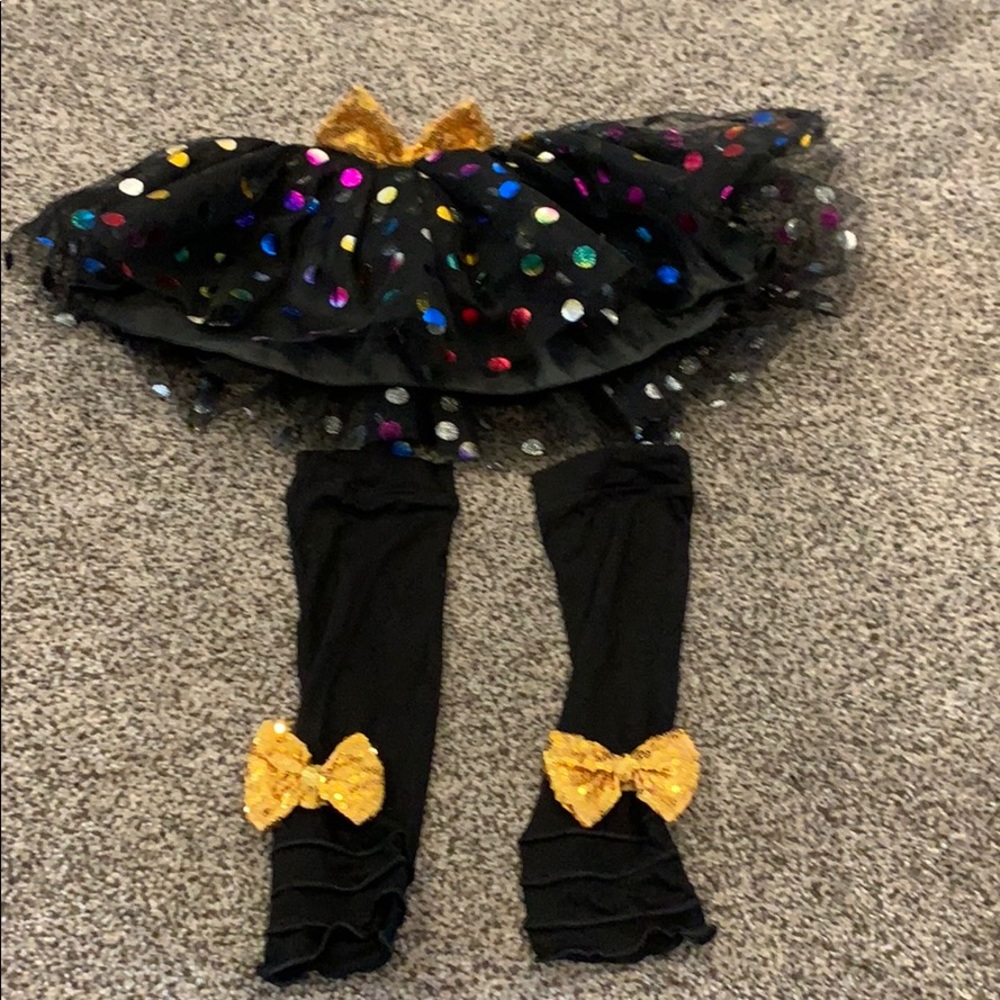 6-9m tutu with leggings